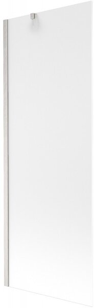 Mexen Next, paravan de baie cu 1 aripă 70 x 150 cm, sticlă mată 6 mm, oțel, 895-070-000-00-30-97