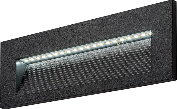 Rabalux 77190 - Aplica de perete pentru exterior KAVALA, LED 6W, 230V, IP65, negru