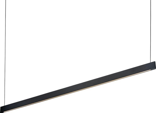 Ideal Lux - Pendul LED suspendat pe cablu DESK WIDE LED/36W/230V CRI 90 120 cm negru