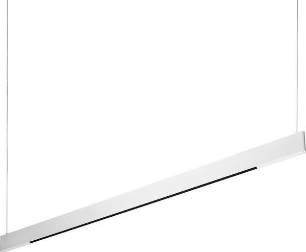 Ideal Lux - Lustră LED suspendată pe cablu DESK ACCENT LED/36W/230V CRI 90 120 cm alb