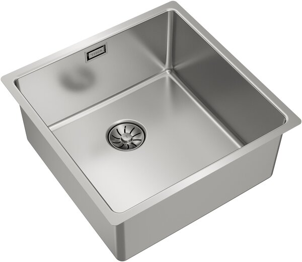Teka Be Linea chiuveta din oțel cu sifon 44x44 cm oţel 115000064