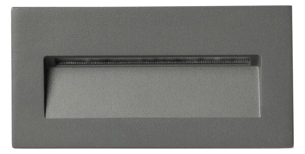 Corp de iluminat LED încastrat FARO 70289 MANI LED/5W/230V IK07 IP65 gri