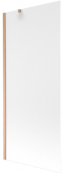 Mexen Next, paravan de baie cu 1 aripă 80 x 150 cm, sticlă mată 6 mm, cupru mat, 895-080-000-00-30-65