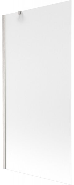 Mexen Next, paravan de baie cu 1 aripă 90 x 150 cm, sticlă mată 6 mm, oțel, 895-090-000-00-30-97