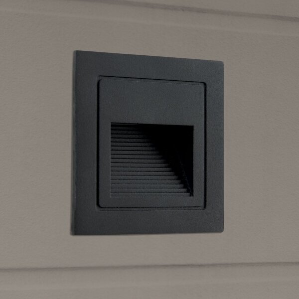 Corp de iluminat LED încorporat Orion AL 11-1217 LORO LED/2W/230V IP65 negru