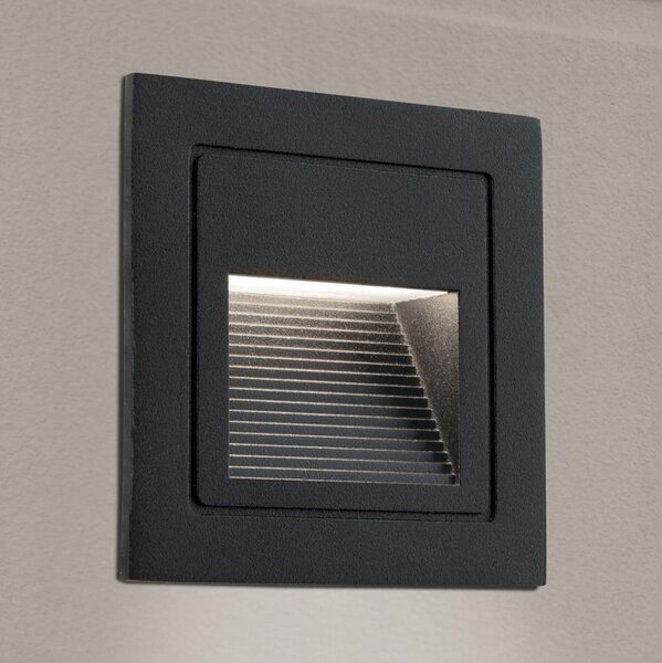 Corp de iluminat LED încorporat Orion AL 11-1217 LORO LED/2W/230V IP65 negru