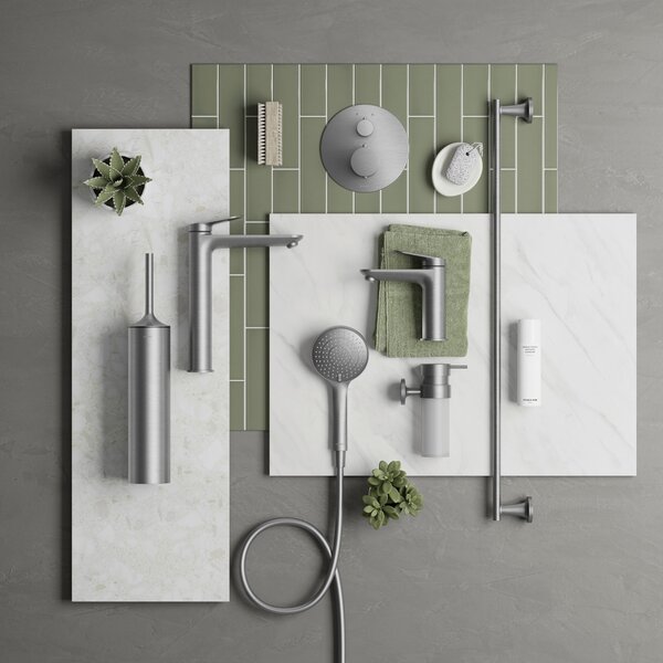 Duravit Wave baterie de duș perete grafit WA4230000070