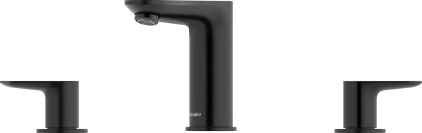 Duravit Wave baterie lavoar stativ negru WA1060005046