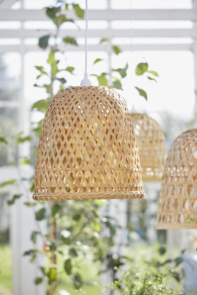 Lampa suspendata din bambus BAMBOO BRAID CORD L:170 cm