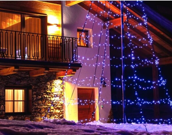 Twinkly TWP750SPP-BEU - Brad de Crăciun LED RGB pentru exterior, 750 LED-uri, 4 m, IP44, Wi-Fi