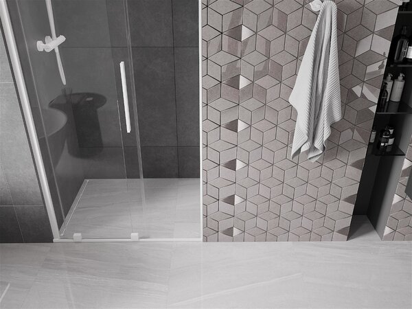 Mexen Velar, usa culisanta pentru deschidere 70x200 cm, sticla transparenta 8mm, profil cromat, 871-070-000-01-20
