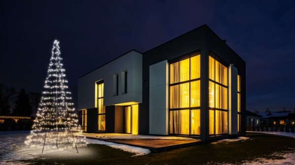 Twinkly TWP750SPP-BEU - Brad de Crăciun LED RGB pentru exterior, 750 LED-uri, 4 m, IP44, Wi-Fi