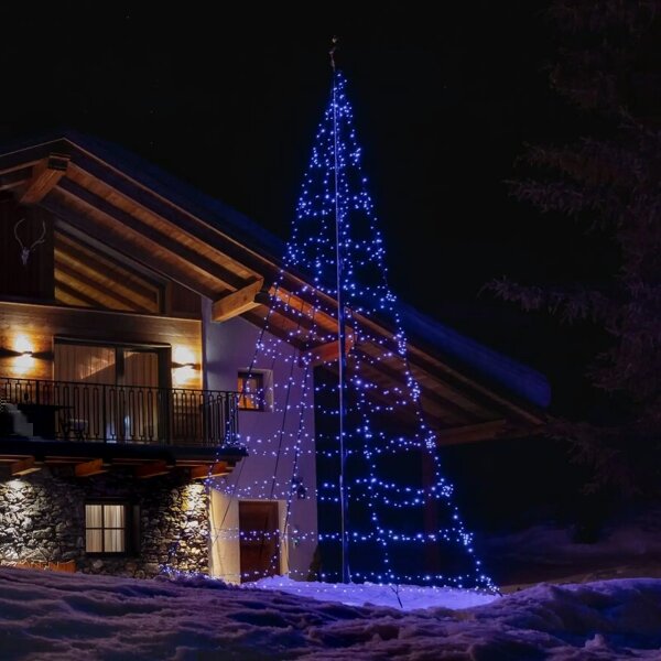 Twinkly TWP750SPP-BEU - Brad de Crăciun LED RGB pentru exterior, 750 LED-uri, 4 m, IP44, Wi-Fi