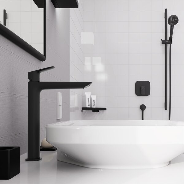 Hansgrohe Logis baterie lavoar stativ negru 71258670