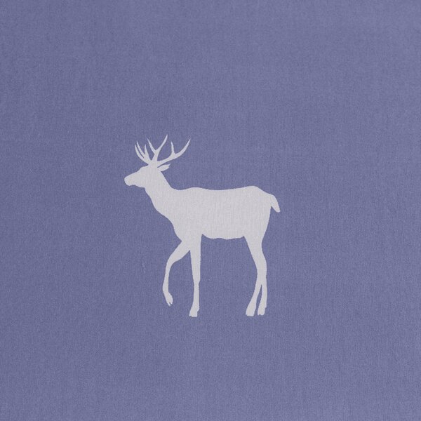 Cearsaf si fata de perna DEER AND TREE Dimensiune: 50 x 70 cm | 140 x 240 cm