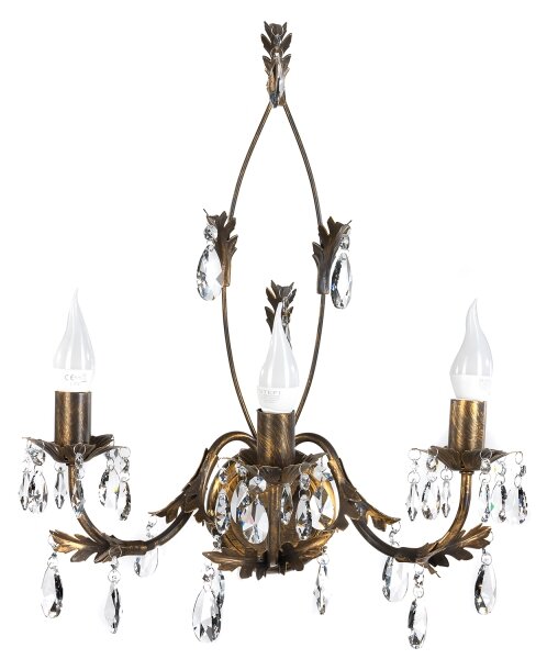Aplică TERESA 3xE14/6W/230V bronz ONLI