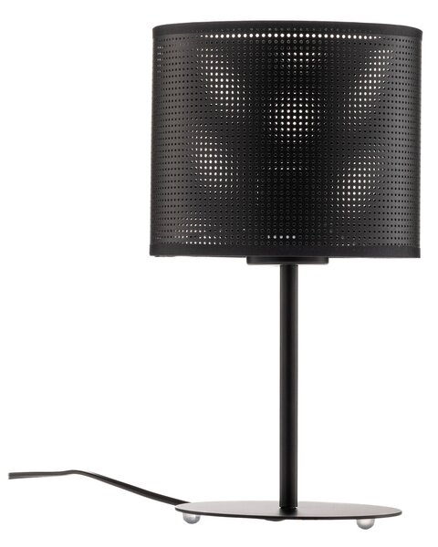 Luminex Lampa de masă Jovin, înălțime 34 cm, negru, Negru, Camera de zi / sufragerie, Metal, Modern