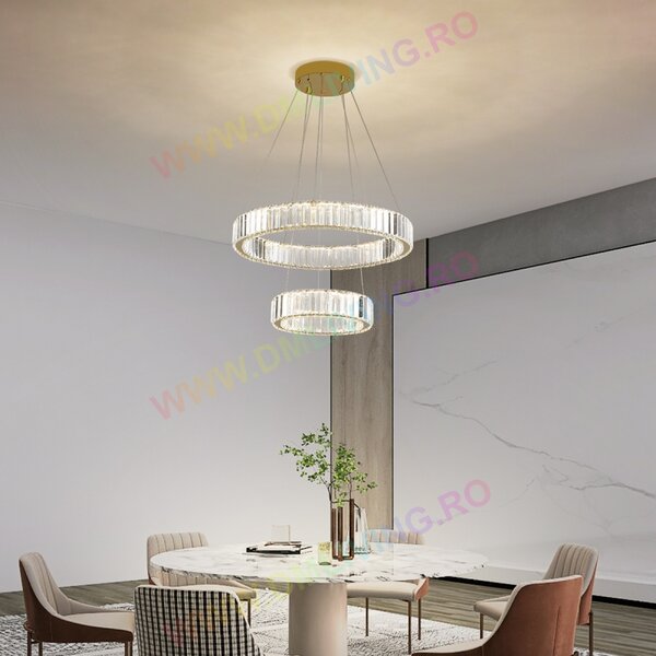 Lustra Led DM 7106-550GD