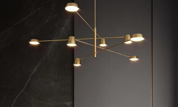 Lustra DM Living DM3851/4+4 Auriu