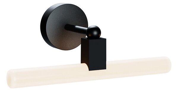 SEGULA Piano aplică negru, pivotantă, reglabil, Negru, Camera de zi / sufragerie, Metal, Modern