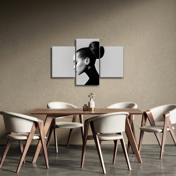 Tablou - Profilui femeii frumoase (90x60 cm)