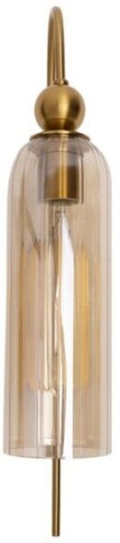 MaxLight Campanila lampă de perete 1x40 W alamă-șampanie W0332