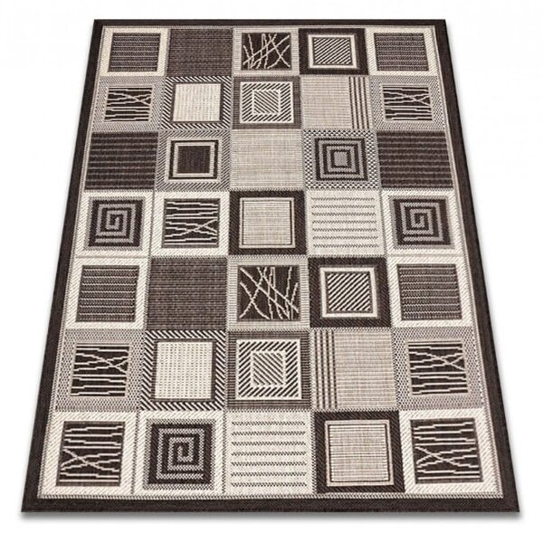 Covor Bucatarie, Model Natura 911 19, Crem Maro 120x170