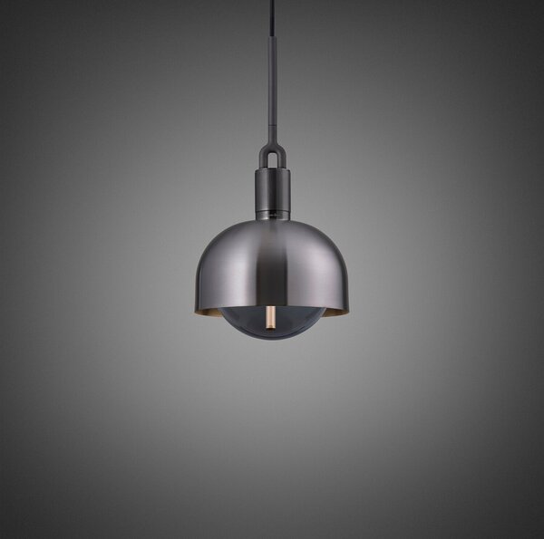 Buster + Punch Forked Gunmetal/Smoked Glass Ø 25cm, reglabil, Metalic, Camera de zi / sufragerie, Metal