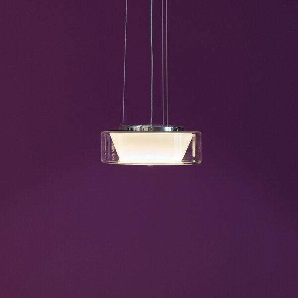 Serien Lighting serien.lighting Curling M frânghie 927 sticlă/conică, reglabil, Transparent, Camera de zi / sufragerie, Sticlă, Design