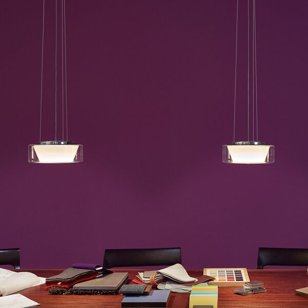 Serien Lighting serien.lighting Curling S frânghie 927 sticlă/conică, reglabil, Transparent, Camera de zi / sufragerie, Sticlă, Design