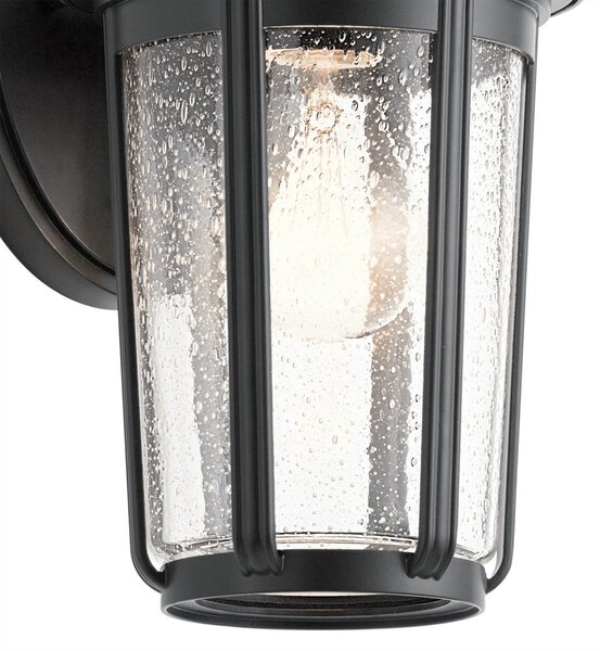 Quintiesse Aplică de exterior Fairfield, negru, un flux, reglabil, Negru, Metal, Antichitate