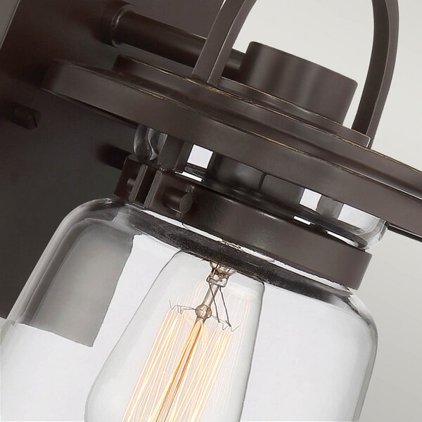 Quintiesse Lampă de perete pentru exterior Lasalle, negru/negru, 29,6 cm înălțime, reglabil, Negru, Metal, Modern