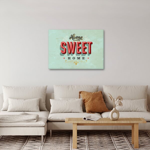 Tablou - Home sweet home (70x50 cm)