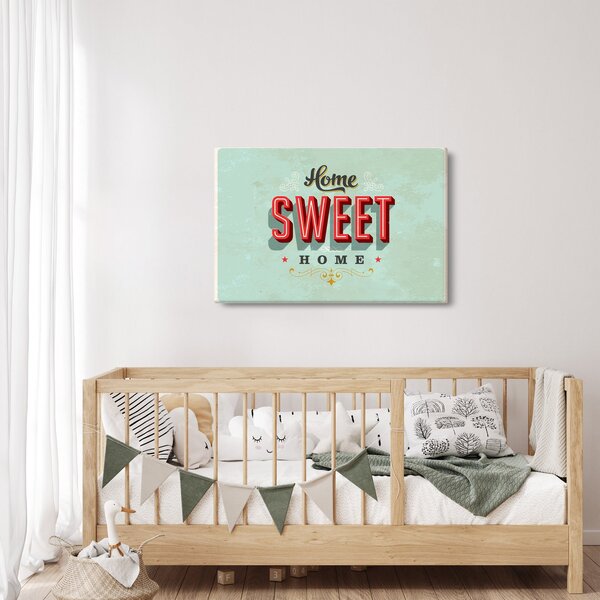 Tablou - Home sweet home (90x60 cm)