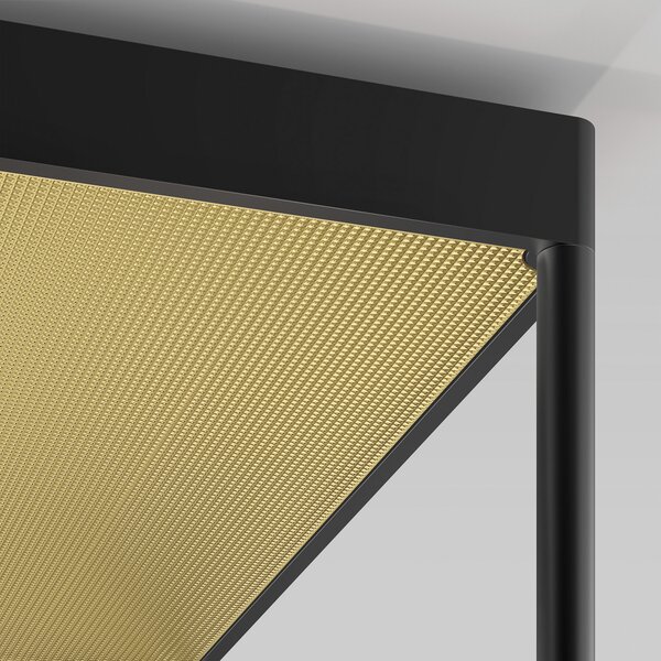 Serien Lighting serien.lighting Reflex 2 M 300 negru/auriu, reglabil, Negru, Camera de zi / sufragerie, Metal, Design