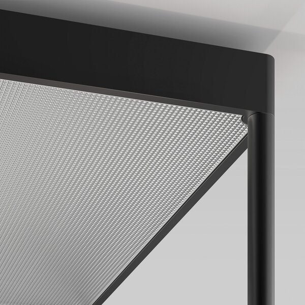 Serien Lighting serien.lighting Reflex 2 S 200 negru/argintiu, reglabil, Negru, Camera de zi / sufragerie, Metal, Design