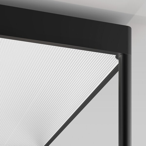 Serien Lighting serien.lighting Reflex 2 S 150 alb/negru, reglabil, Negru, Camera de zi / sufragerie, Metal, Design