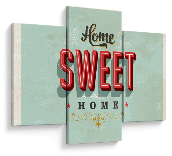 Tablou - Home sweet home (90x60 cm)