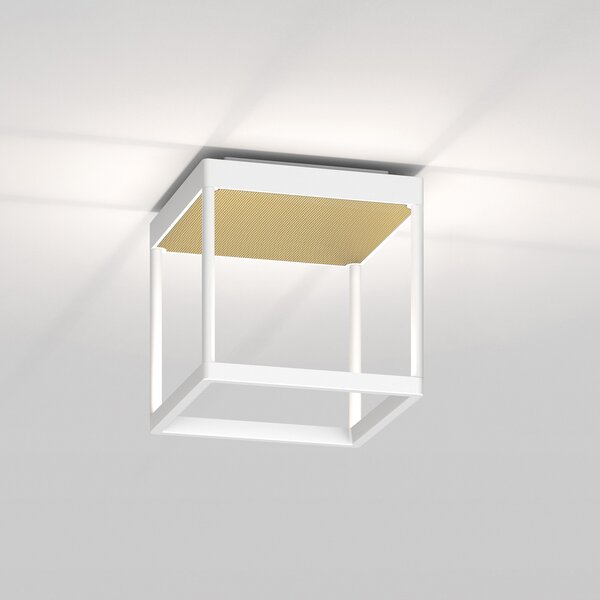 Serien Lighting serien.lighting Reflex 2 S 200 alb/aur, reglabil, Alb, Camera de zi / sufragerie, Metal, Design