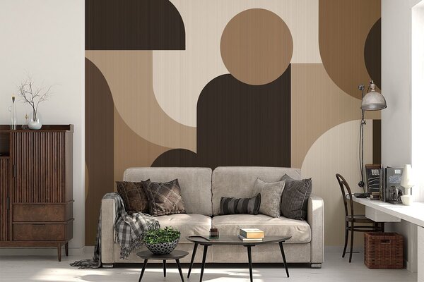 Tapet Arcuri geometrice, Imagini de fundal unice, w05653 : Uwalls.ro