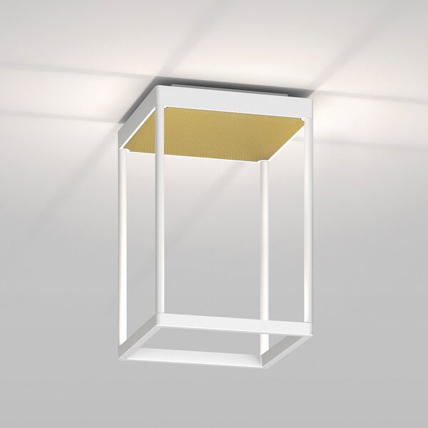 Serien Lighting serien.lighting Reflex 2 S 300 alb/aur, reglabil, Alb, Camera de zi / sufragerie, Metal, Design