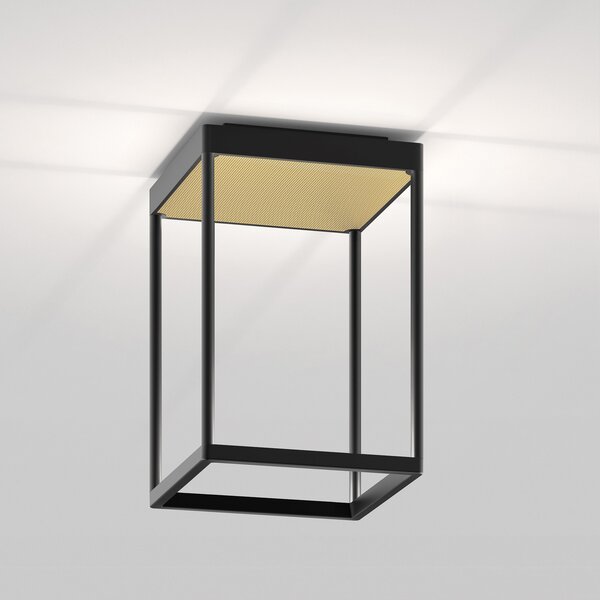 Serien Lighting serien.lighting Reflex 2 S 300 negru/auriu, reglabil, Negru, Camera de zi / sufragerie, Metal, Design