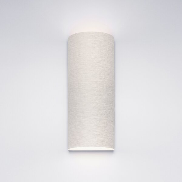 Serien Lighting serien.lighting Club LED wall light, aluminiu/gri, reglabil, Metalic, Camera de zi / sufragerie, Țesătură / Textil, Design