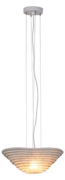 Forestier Nebulis XS lampă suspendată, lungime 40 cm, reglabil, Alb, Camera de zi / sufragerie, Țesătură / Textil, Design