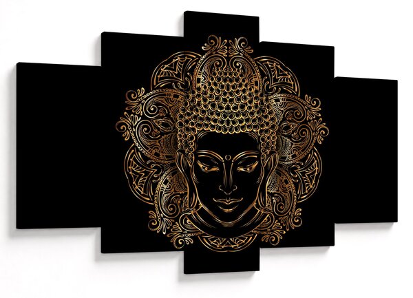 Tablou - Buddha auriu (150x105 cm)