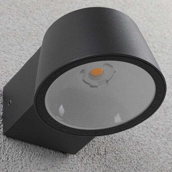 Paulmann Lampa LED pentru exterior Capea, antracit, aluminiu, IP44, Negru, Metal, Modern
