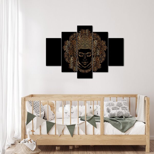 Tablou - Buddha auriu (150x105 cm)