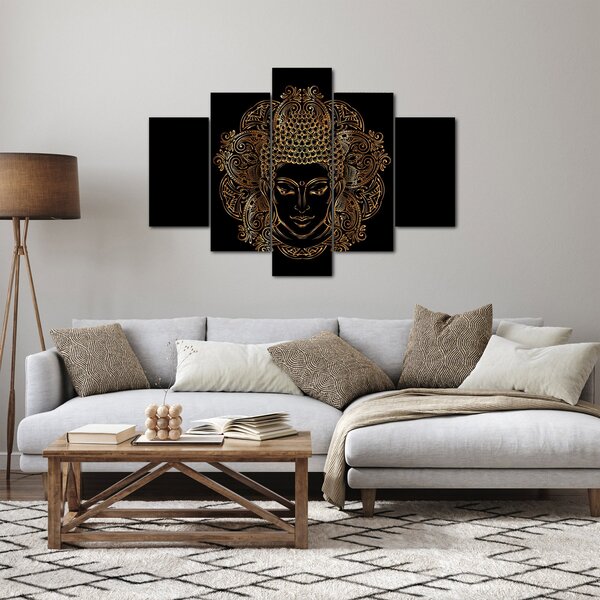 Tablou - Buddha auriu (150x105 cm)