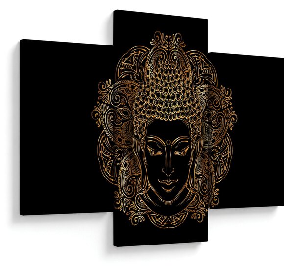 Tablou - Buddha auriu (90x60 cm)