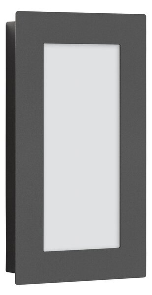 LCD Aplică LED de exterior 3008 grafit, senzor mișcare, Gri, Metal, Modern